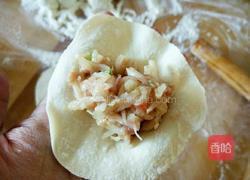 鸳鸯馅麦穗大蒸饺的做法图解13
