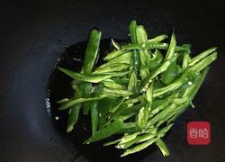 辣椒炒南瓜藤尖的做法图解7