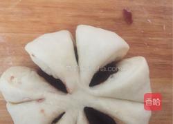 花朵豆沙面包的做法图解10