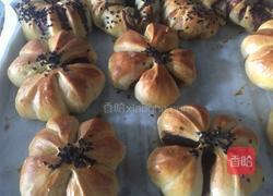 花朵豆沙面包的做法图解14