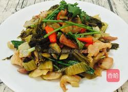 潮州酸菜炒五花肉的做法图解13