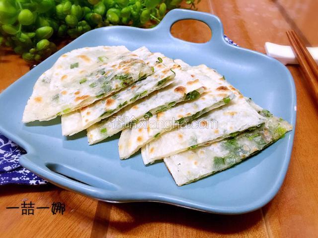 饺皮葱油饼