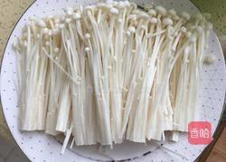 蒜蓉金针菇的做法图解1
