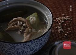 冬瓜薏米煲鸭掌的做法图解11