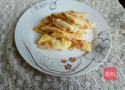 火腿鸡蛋卷的做法图解8