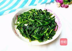 炒苦麦菜的做法图解8