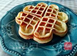 椰香华夫饼的做法图解10