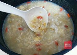 冰糖银莲绿豆粥的做法图解7