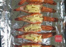 芝士焗大虾的做法图解5