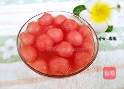 冰镇西瓜球的做法图解1