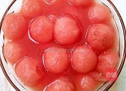 冰镇西瓜球的做法图解5