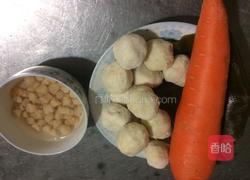 干贝海带肉丸汤的做法图解1