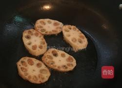 虾泥藕饼的做法图解13