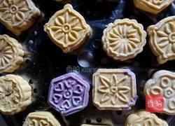 紫薯南瓜糯米饼的做法图解4