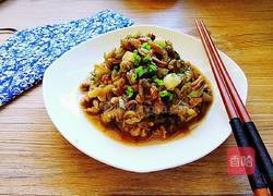 茭白炒里脊肉丝的做法图解9