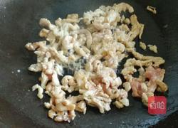 肉丝蚝油茄丝的做法图解4