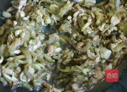 肉丝蚝油茄丝的做法图解8