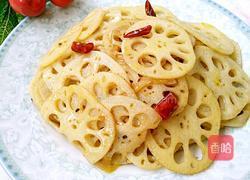 蚝油辣味藕片的做法图解1