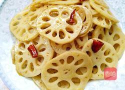 蚝油辣味藕片的做法图解9