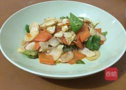 茭白胡萝卜的做法图解8