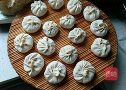 白菜猪肉馅水煎包的做法图解6