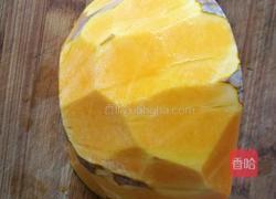 蜜豆南瓜墩儿的做法图解1