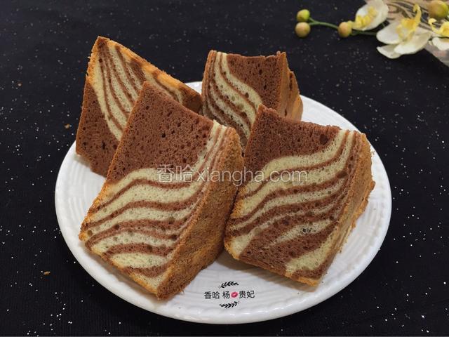 六寸斑马纹戚风