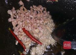 卢笋炒火腿丁的做法图解8