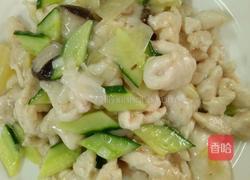 滑炒鸡片的做法图解3