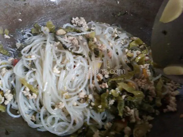 随后加入苕粉