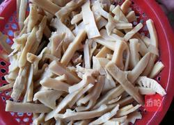 炒干笋的做法图解1