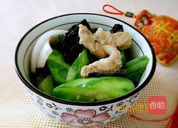 黑木耳炒丝瓜的做法图解6