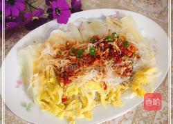 蒜蓉娃娃菜蒸粉丝儿的做法图解8