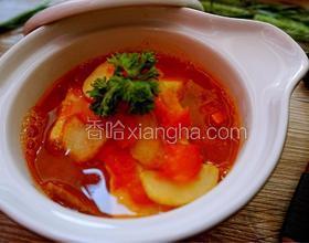 番茄蔬菜暖身湯