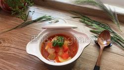 番茄蔬菜暖身汤的做法图解15