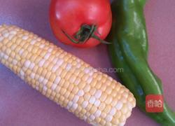 西红柿玉米的做法图解1