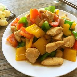 彩椒鸡丁的做法[图]