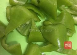 尖椒干豆腐炒肉的做法图解3