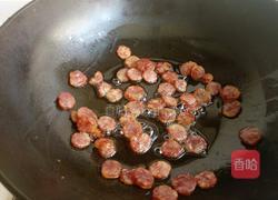 臘腸雜蔬燜飯的做法圖解4