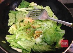 青菜炒豆饼的做法图解5