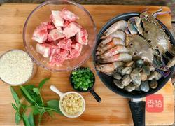 潮汕海鲜粥的做法图解2