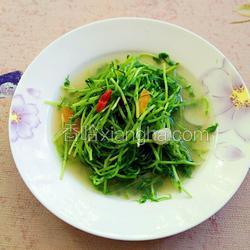 活力豆苗蛋花汤的做法 菜谱 香哈网