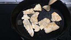 杏鲍菇煎鸡胸肉的做法图解16