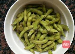 香辣凉拌毛豆的做法图解2