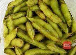 卤毛豆的做法图解1