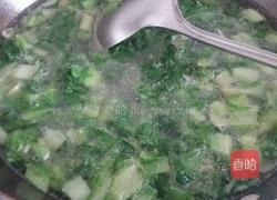 小白菜疙瘩汤的做法图解5