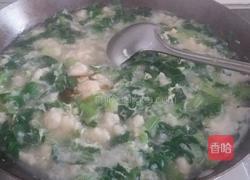 小白菜疙瘩汤的做法图解9