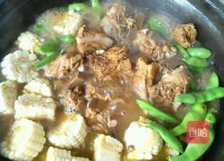 脊骨炖豆角的做法图解5