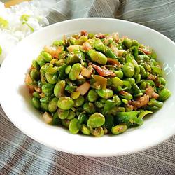 毛豆炒肉的做法[图]
