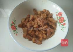 毛豆炒肉的做法图解7